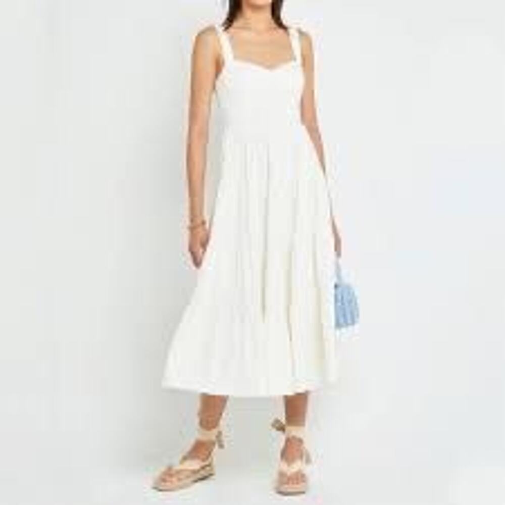 NWT Anthropologie OPT M Catriona Midi Dress
